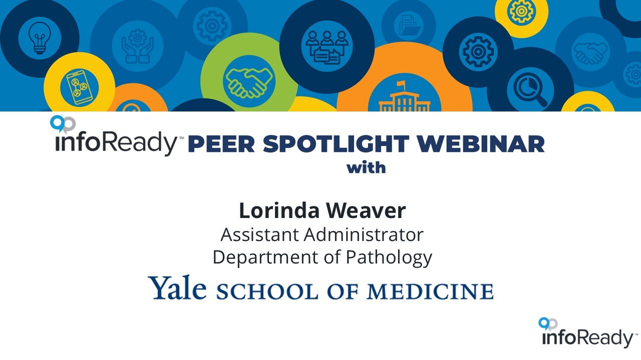 Title slide of Yale Medicine webinar